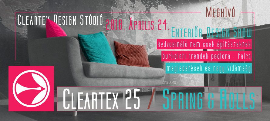 Cleartex 25 Spring Rolls - Enteriőr Design Show